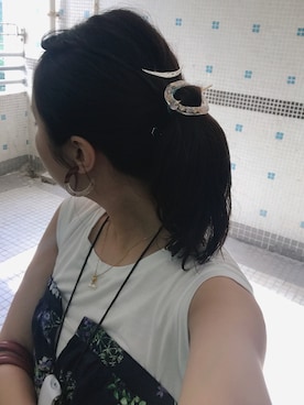 「gargle（ガーグル）のアイテム」を使った、Tang Chung Han Hodyさん（レディース・163cm）の夏コーディネート