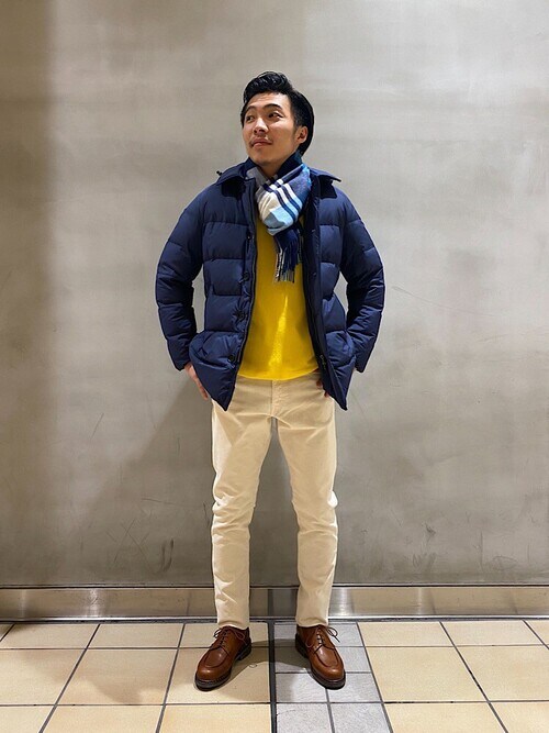 松尾 Ships たまプラーザテラス店 Shipsのダウンジャケット コートを使ったコーディネート Wear