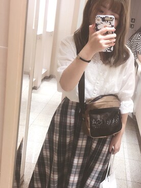 Betty Hsuさん（レディース・158cm）の秋コーディネート