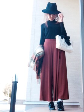 「MERCURYDUO（マーキュリーデュオ）のアイテム（モカシン/デッキシューズ）」を使った、yukinaさん（レディース・158cm）の春コーディネート