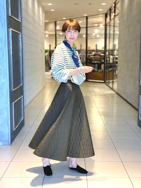 「orcival」｜「アイテム（財布/小物）」を使った、Hashimotoさん（レディース・166cm）の秋コーディネート