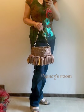 「Desigual（デシグアル）のアイテム（Tシャツ/カットソー）」を使った、Nancyさん（レディース・163cm）の夏コーディネート