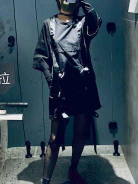 「GUIDI（グイディ）のアイテム」を使った、00beansさん（レディース・155cm）の春コーディネート