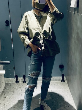 00beansさん（レディース・155cm）の春コーディネート