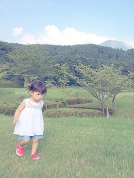 s◡̈︎♡さん（キッズ・90cm）の夏コーディネート