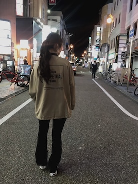 「アイテム（その他アウター）」を使った、shoko🦕🌨さん（レディース・162cm・20代）の冬コーディネート