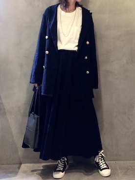 M I N Oさん（レディース・165cm）の冬コーディネート