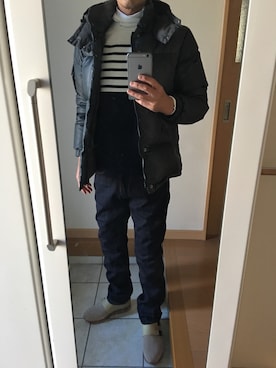 takさん（メンズ・179cm）の冬コーディネート