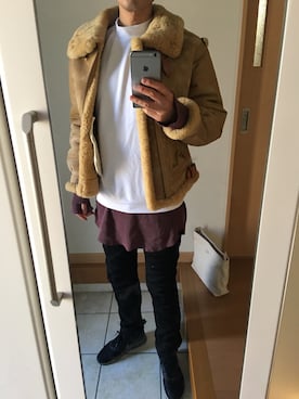 takさん（メンズ・179cm）の冬コーディネート