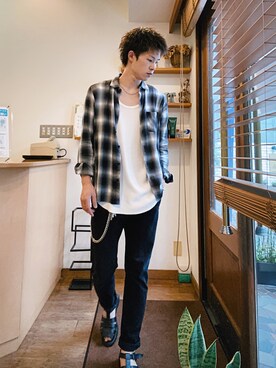 美容師 のメンズ人気ファッションコーディネート Wear