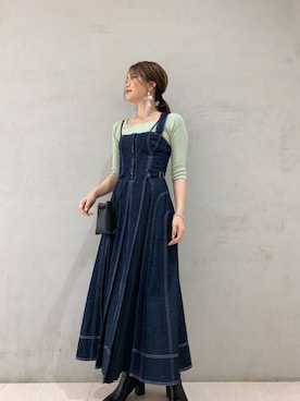 「MARROW（マロウ）のアイテム」を使った、𝕒𝕪𝕒さん（レディース・167cm）の冬コーディネート