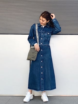 Ameri（アメリ）の「4WAY デニムドレスコート（）」 - WEAR