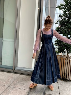 「TAN（タン）のアイテム」を使った、𝕒𝕪𝕒さん（レディース・167cm）の春コーディネート