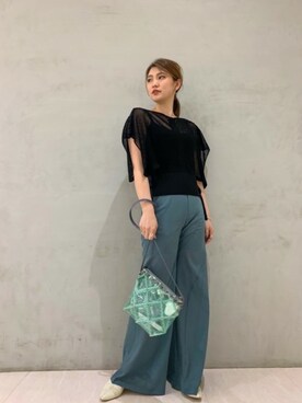 「STUDIOUS SELECT（ステュディオスセレクト）のアイテム」を使った、𝕒𝕪𝕒さん（レディース・167cm）の春コーディネート