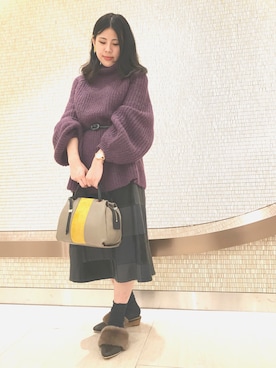 にっしーさん(レディース・154cm)の秋コーディネート