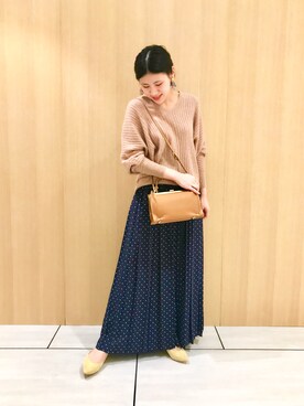 「シャーベットカラー」｜にっしーさん（レディース・154cm）の冬コーディネート