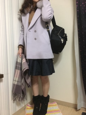 Ayumi*さん（レディース・161cm）の冬コーディネート