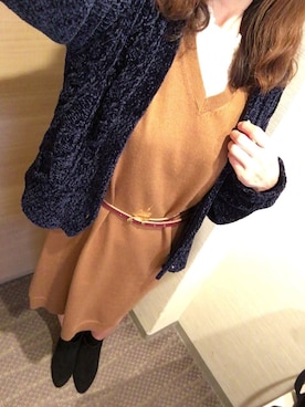 Ayumi*さん（レディース・161cm）の冬コーディネート