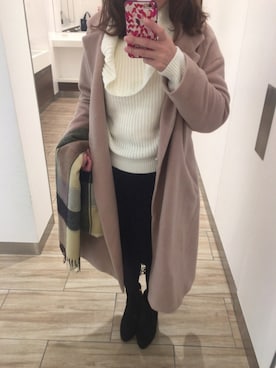 Ayumi*さん（レディース・161cm）の冬コーディネート