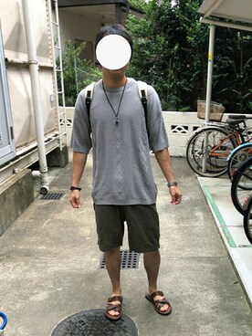 はんぞーさん(メンズ・169cm)の夏コーディネート