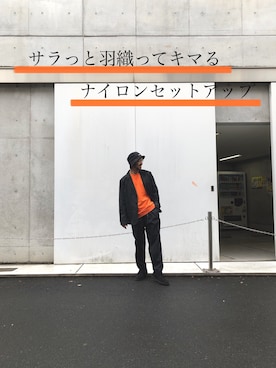 「アイテム（テーラードジャケット）」を使った、NABEさん（メンズ・170cm）の夏コーディネート