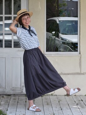 Lisaさん（レディース・158cm）の夏コーディネート
