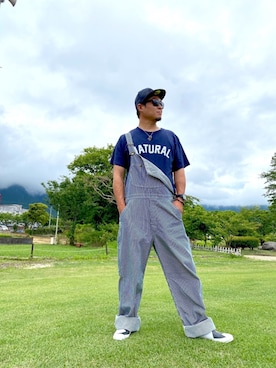 「LEE」｜「アイテム（スリッポン）」を使った、hachi09さん（メンズ・178cm）の春コーディネート