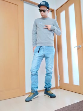 nakamuuuさん（メンズ・180cm）の冬コーディネート