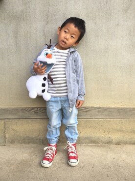 SUNさん（キッズ・100cm）の夏コーディネート