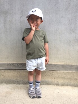 SUNさん（キッズ・100cm）の夏コーディネート