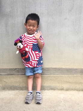 SUNさん（キッズ・100cm）の夏コーディネート