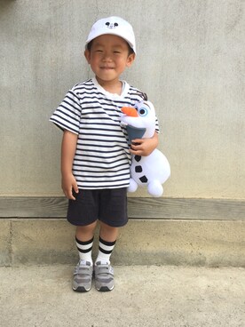 SUNさん（キッズ・100cm）の夏コーディネート