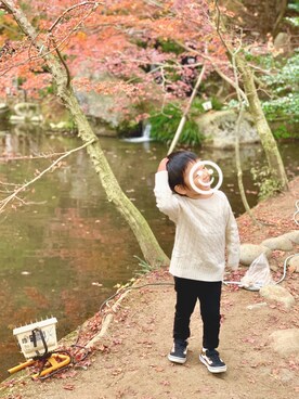 龍さん（キッズ・100cm）の秋コーディネート