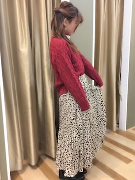 「フユコーデ」｜「アイテム（ブーツ）」を使った、SuzuNo｡:°さん（レディース・162cm）の冬コーディネート