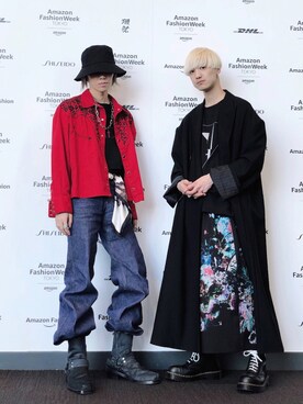 「JOHN LAWRENCE SULLIVAN（ジョンローレンスサリバン）のアイテム（ブーツ）」を使った、keisuke_atobeさん（メンズ・170cm）の春コーディネート