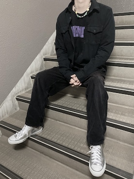 「KSUBI（スビ）のアイテム（トップス）」を使った、Sotaさん（メンズ・174cm）の春コーディネート