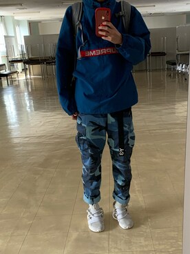 「Y-3（ワイスリー）のアイテム（アクセサリー）」を使った、🐇🐇🔥さん（メンズ・176cm）の秋コーディネート
