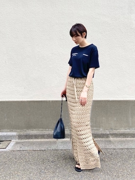 「ショートヘア」｜Yukiさん（レディース・161cm）の春コーディネート