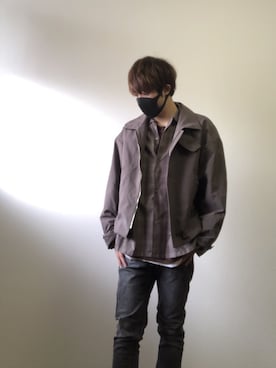 「ブラウン×ブラック」｜「アイテム（その他）」を使った、シュウさん（メンズ・171cm）の秋コーディネート