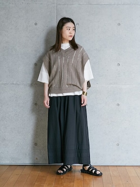 LOISIR_staffさん（レディース・157cm）の春コーディネート