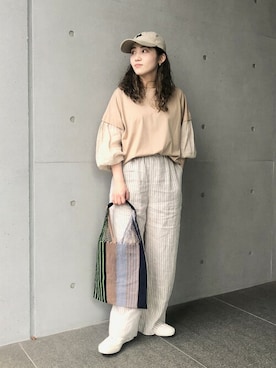 LOISIR_staffさん（レディース・156cm）の夏コーディネート