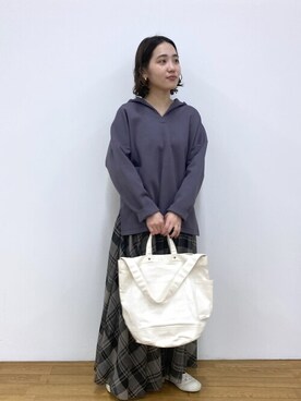 LOISIR_staffさん(レディース・156cm)の冬コーディネート