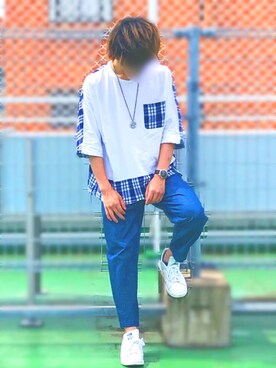 ふくさん(メンズ・165cm)の夏コーディネート