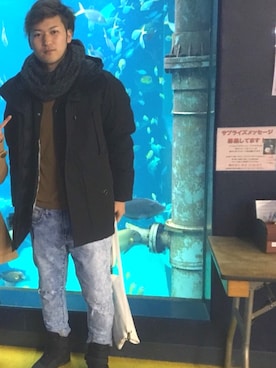 ryuさん(メンズ・181cm)の冬コーディネート