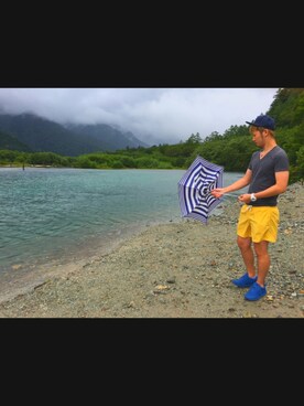 「Saucony（サッカニー）のSAUCONY サッカニー JAZZ ORIGINAL MONO ジャズ オリジナル モノ S70294-3 NAVY（スニーカー）」を使った、ryuさん（メンズ・182cm）の冬コーディネート