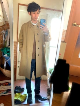 ryuさん（メンズ・181cm）の冬コーディネート