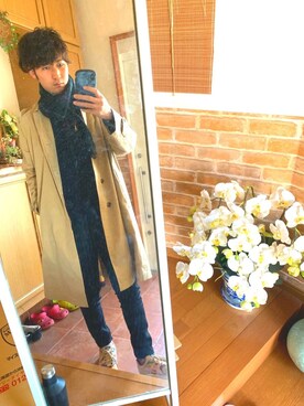 ryuさん（メンズ・181cm）の冬コーディネート