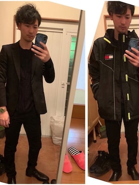 ryuさん（メンズ・181cm）の冬コーディネート