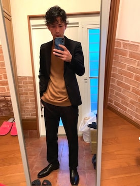 「Trading Post（トレーディングポスト）のアイテム（ブーツ）」を使った、ryuさん（メンズ・181cm）の春コーディネート