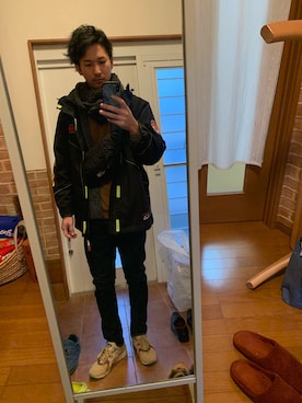 ryuさん（メンズ・181cm）の冬コーディネート